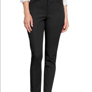 GAP Slim City Crop Black Pants Size 2